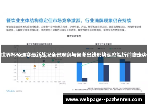 世界杯预选赛最新战况全景观察与各洲出线形势深度解析前瞻走势
